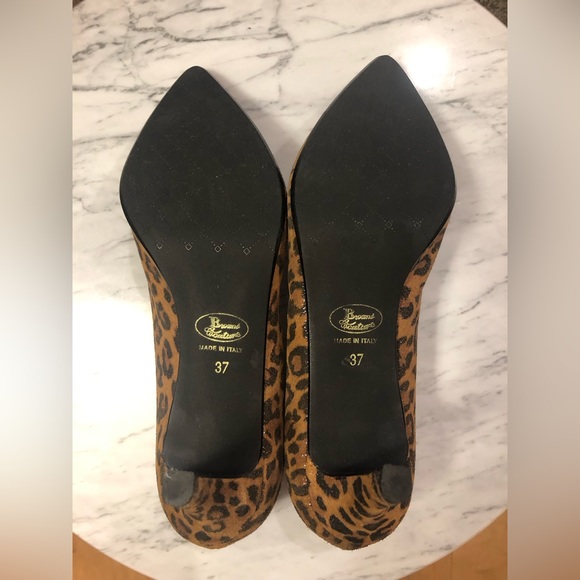 Browns couture leopard print all leather heels - Picture 8 of 8